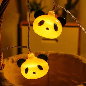 Lampe 3D pour enfants, décor créatif, <span class=keywords><strong>lune</strong></span>, cactus, panda, nouveauté, flamant rose, étoile, chapiteau, guirlande lumineuse - Product Image 4