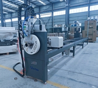 Machine à couper les tubes de 1500 W, acier inoxydable, acier au carbone, aluminium, tube rond, tube carré, machine à couper les tubes