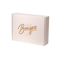 Boîtes d'emballage en papier Eco Friend de qualité alimentaire imprimées pliable pour gâteau, biscuits, pain, pâtisserie, donut, macaron