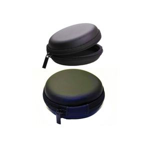 Estuche Redondo para Auriculares con Cremallera Pequeña y Logotipo Personalizado de Eva 2018 - Product Image 3