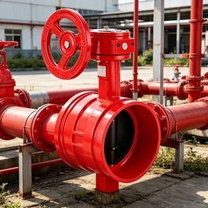 Válvula D381X, con Sello Suave, de Hierro Fundido Esférico, para Suministro y Drenaje de Agua Contra Incendios - Product Image 1