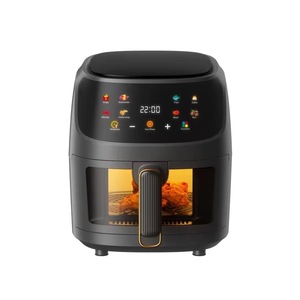 Silver Crest Home Air Fryer Pantalla táctil completamente automática de gran capacidad con protección contra sobrecalentamiento Horno multifunción de lujo - Product Image 4