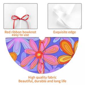 Image personnalisée Décoration d'intérieur Jupe de sapin de Noël Design épaissi symétrique - Product Image 4