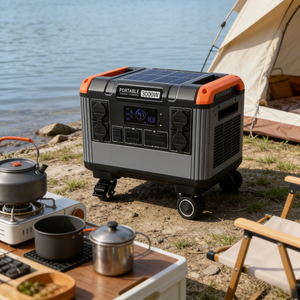 Commercial Wholesale 3000W 2688Wh <b>Solar</b> Powered Generator Portable Energy Storage Power Station T30 the Title Highlights "With S - Product Image 4