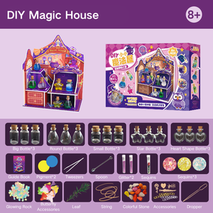 Magic House - Juguetes de Brillo Hechos a Mano para Niñas, Kit de Pociones Mágicas con Brillo para Niños, Juguete Educativo STEM para Niñas, Regalo - Product Image 5