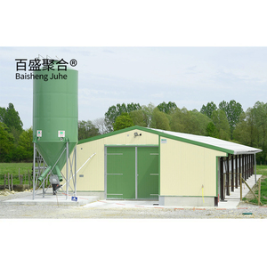 Gallinero Prefabricado de Gran Capacidad a Bajo <span class=keywords><strong>Precio</strong></span>, Estructuras de Acero para Avicultura, Edificios Agrícolas - Product Image 4