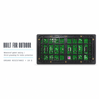 Module d'affichage LED extérieur P5 SMD1921 320x160mm 5000 Nits 4200Hz Refresh HUB75E pour écran de panneau publicitaire