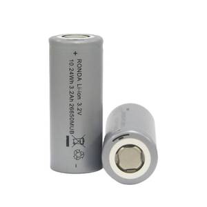 Bateria de Alto Desempenho 26650 LiFePO4 3400mAh Bateria Cilíndrica Recarregável - Product Image 3