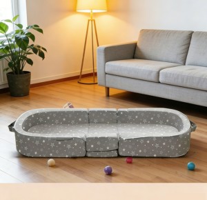 Sofá Cama de Espuma Plegable y Portátil para Niños, Diseño Multifuncional, Funda Lavable, Personalizable, para Viajes y Campamentos al Aire Libre - Product Image 1