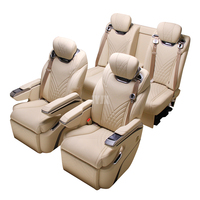 Aksesori Mobil JYJX Set Kursi Van Mewah untuk Vellfire Vito Sprinter Caravelle