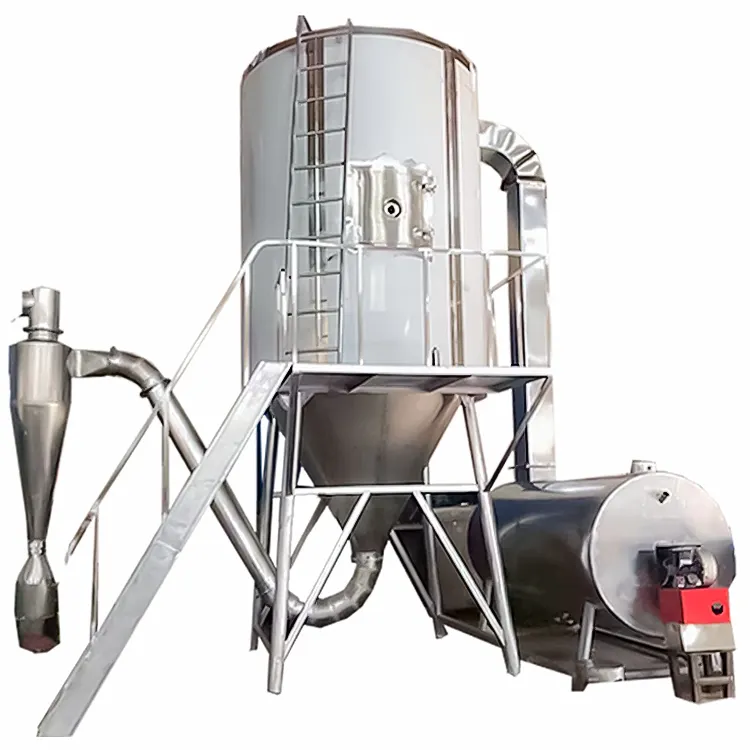 Sprey kulesi deterjan tozu tesisi püskürtmeli kurutma makinesi süt kimyasal gübre tozu spreyli kurutucu makinesi