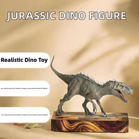 Figurines de dinosaures en PVC 3D Indominus Tyrannosaurus de Zhiqu Toys, modèle éducatif à bouche ouverte, excellent cadeau d'animal jurassique pour les enfants de 4 à 6 ans