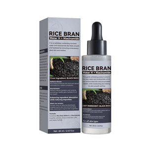 Ampoule Exfoliante au Riz Noir et <span class=keywords><strong>Blanc</strong></span>, Sérum Ampoule Double Effet pour le Visage, Exfoliant pour Éliminer les Peaux Mortes - Product Image 5