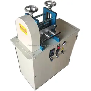 made in China rotary leather belt strap embossing machine with different pattern designs