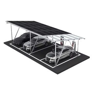Structures de support de carport solaire au sol Système PV monté pour carport de voiture Système de montage solaire <span class=keywords><strong>Parking</strong></span> pour voiture - Product Image 6
