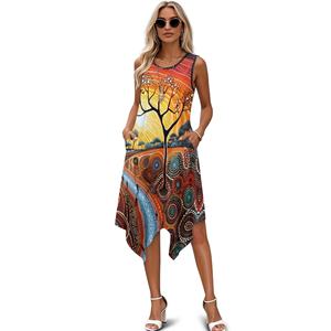 Conception de robes traditionnelles pour femmes indigènes, vente en gros de robes confortables et irrégulières - Product Image 1