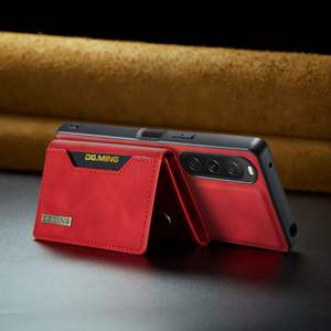 DG.MING Couverture de téléphone en cuir PU de conception détachable magnétique pour <span class=keywords><strong>Sony</strong></span> <span class=keywords><strong>Xperia</strong></span> 10 VI étui avec portefeuille béquille - Product Image 5