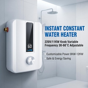 <span class=keywords><strong>Chauffe</strong></span>-<span class=keywords><strong>eau</strong></span> instantané sans réservoir 11KW, alimentation en <span class=keywords><strong>eau</strong></span> chaude multipoints, adapté pour la douche à domicile, salle de bain, <span class=keywords><strong>chauffe</strong></span>-<span class=keywords><strong>eau</strong></span> électrique en stock - Product Image 2