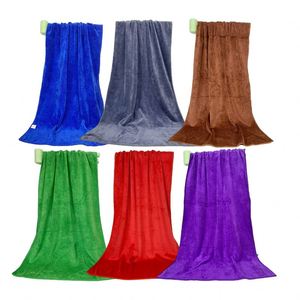 Factory Wholesale <b>Large</b> Size <b>Microfiber</b> Wash <b>Towel</b> Multifunctional Thickened Non-Shedding Colorful Car Cleaning Tool - Product Image 6