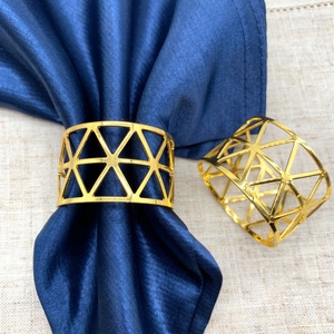Ronds <span class=keywords><strong>de</strong></span> <span class=keywords><strong>serviette</strong></span> en métal élégants pour mariages, restaurants et fêtes - Décorations <span class=keywords><strong>de</strong></span> <span class=keywords><strong>table</strong></span> en gros - Product Image 3