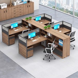 Wayon Moderner Schwarz-Weißer MDF-Computertisch mit Tastaturauszug, Bücherregal & Schublade, Geräumiger Schreibtisch für das Home Office - Product Image 4