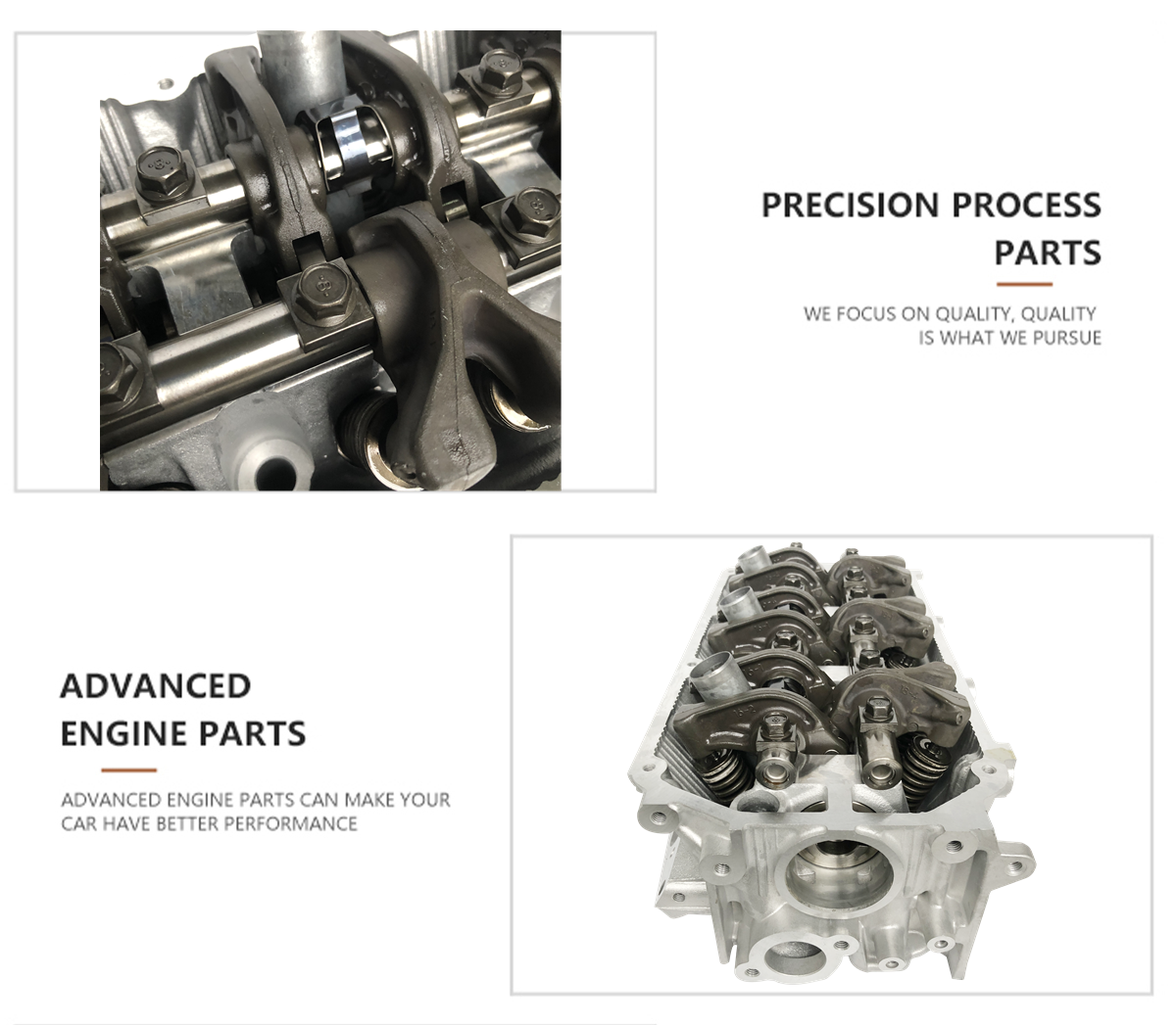6G72 V73 Mitsubishi Automotive Cylinder Heads With V6 Cylinder
