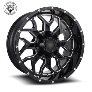 Cerchi in Alluminio per SUV di Alta Qualità, Design a Rete, <span class=keywords><strong>16</strong></span> Pollici, Nero Opaco, PCD 127mm, Set da 4 Pezzi, Prezzo all'Ingrosso dalla Fabbrica Cinese - Product Image 2