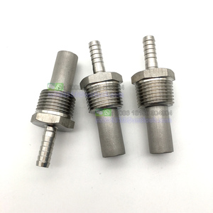 Filtro em Linha de Metal Poroso Sinterizado de Microns SS com Conexão de Mangueira para Aerador de Cerveja Artesanal e Bomba de Oxigênio - Product Image 2