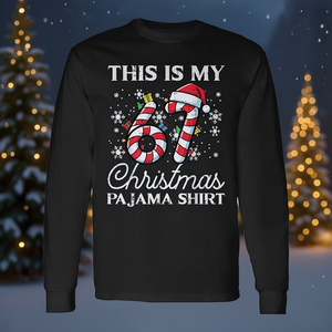 Questa è la mia maglietta natalizia a maniche lunghe per il 67° Natale - Product Image 2