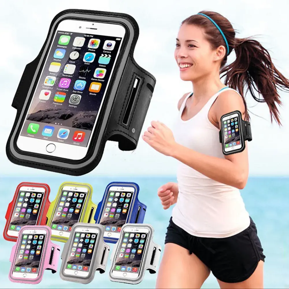 5-7Inch Mobiele Telefoon Armband Outdoor Sport Smartphone Houder Gym Hardlooptelefoon Tas Arm Band Hoesjes Voor Samsung Voor Iphone Houder