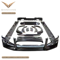 Kit carrosserie large en fibre de carbone sèche, conversion widebody, pièces et accessoires de carrosserie extérieure de voiture, ensemble complet de remplacement pour SUV tout-terrain