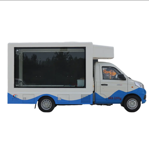 Foton 4x2 Camión LED a todo color digital de alta definición para exteriores P5 de un solo lado para publicidad móvil - Product Image 1