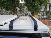 Tente de toit pour camion avec installation facile pour le camping estival à la plage et les séjours de glamping haut de gamme - Protection imperméable et anti-UV