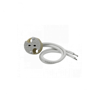Douille à deux broches G4 GU5.3 GY6.35, base de lumière LED Base de lampe halogène G6.5 MR16 support de lampe en céramique
