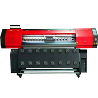 Imprimante à jet d'encre numérique éco-solvant à haute efficacité 1.8M Machine à rouleau en vinyle adhésif DX5 DX7 XP600 têtes d'impression pour Flex