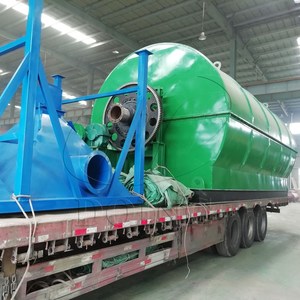 <span class=keywords><strong>Chaudière</strong></span> de pyrolyse de pneus usagés, machine de recyclage des pneus en huile combustible <span class=keywords><strong>avec</strong></span> moteur principal et composants de moteur - Product Image 2