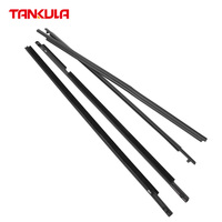 Oferta Especial: Moldura de Goma Negra para Ventanillas de Coche Toyota Corolla 2009-2014