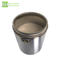Traitement des gaz d'échappement automobile, filtre à particules diesel DPF pour camions Iveco avec support catalytique en céramique 5801651207