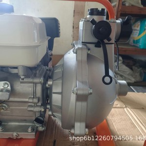 Bomba de agua autocebante de 3 pulgadas con motor de gasolina, cuerpo de aluminio, portátil, para riego agrícola y bombeo de estanques de peces - Product Image 4