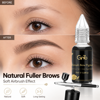 Henné pour sourcils et cils, teinture en gel crème pigmentée avec boîte, rehausseurs de sourcils