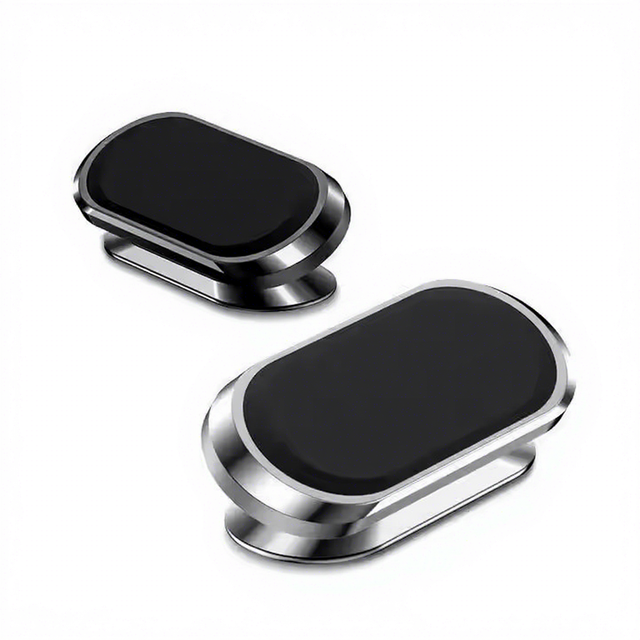 Phone Stand Magnetic Car Mobile Phone Polder With 12 Steel Balls Silicone Panel and a Non-marking Foam