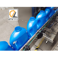 Máquina de Llenado Automática MTW para Botellas de Galón, Bidones y Garrafas, para Recubrimientos Impermeabilizantes, Pesticidas Agrícolas y Fertilizantes Líquidos