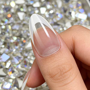 <span class=keywords><strong>Uñas</strong></span> <span class=keywords><strong>Postizas</strong></span> Francesas Ombre Súper Gruesas, 280 Piezas/Caja, 14 Tamaños, Material PMMA, <span class=keywords><strong>Uñas</strong></span> <span class=keywords><strong>Postizas</strong></span> a Presión, Venta al Por Mayor - Product Image 5