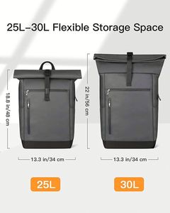 Mochila Profesional de Gran Capacidad para Exteriores, Impermeable de PVC, Resistente a la Abrasión, para Montañismo, Viajes y Senderismo, Personalizable - Product Image 2