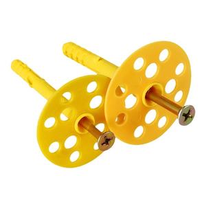 Clous isolants en <span class=keywords><strong>plastique</strong></span> à tige lisse vis d'ancrage murales communes <span class=keywords><strong>pour</strong></span> l'isolation des murs de construction - Product Image 4