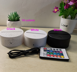 Luz de noche 3D acrílica personalizada, luna con estrellas, decoración de habitación de bebé, lámpara de noche, <span class=keywords><strong>regalo</strong></span> - Product Image 4