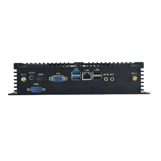 DDR5 Memory AI Industrial Computer With Heat Dissipation Holes Onboard Arrow Lake Ultra 9 285H CPU 1LAN or 2LAN 2/6COM