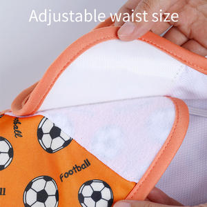 बबलुआ गर्म बिक्री पुरुष कुत्ते डायपर नरम लुभावनी पॉलिएस्टर पेट बैंड रैप डायपर समायोज्य कमर आकार का प्यारा प्रिंट - Product Image 6