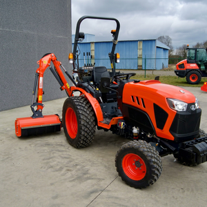 Tractor Kubota B2601 con retroexcavadora y cargador frontal, tractor de un solo eje con componentes de motor y transmisión. ¡Compre ahora! - Product Image 1