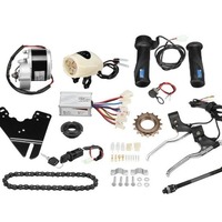 Modification de vélo électrique 24V250W Modification de vélo tout-terrain Kit de vélo électrique Ventes directes d'usine